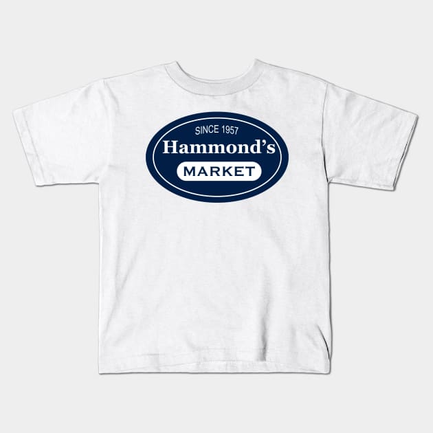 Hammond's Market Kids T-Shirt by Witty Things Designs